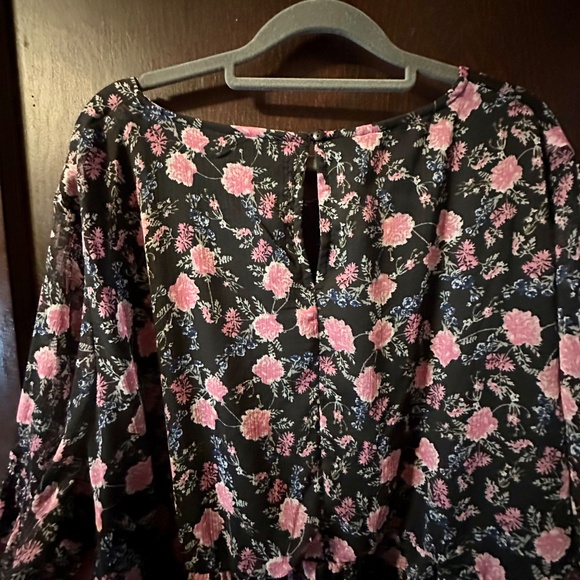 NWT Size 26 Plus Simply Be Smock Floral Dress - Picture 5 of 7